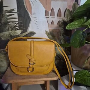 Mustard Yellow Crossbody Bag